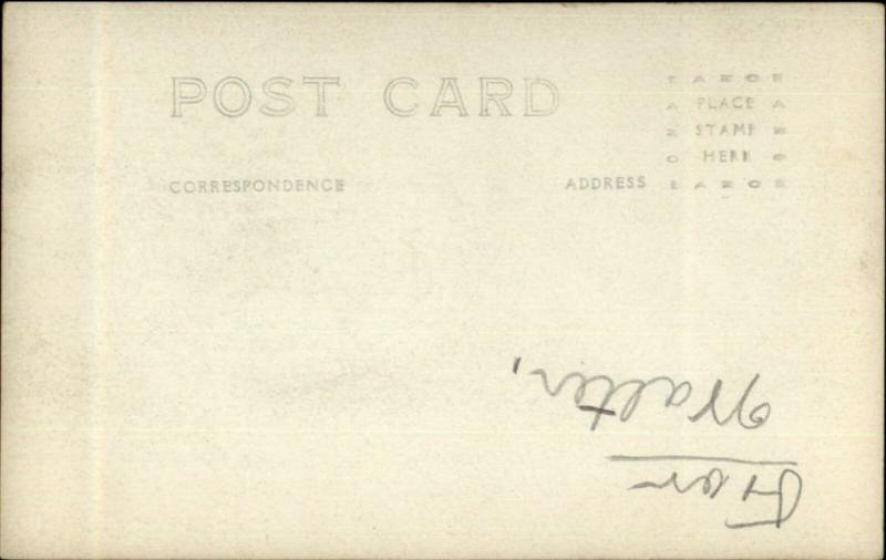 West Quoddy ME Lighthouse c1930 Real Photo Postcard #3