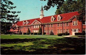 Residence Hall Retreat House of Christ the King Belleville IL Postcard PC26