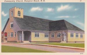 New Hampshire Hampton Beach Community Church