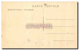 Postcard Old Quillan Vue Generale
