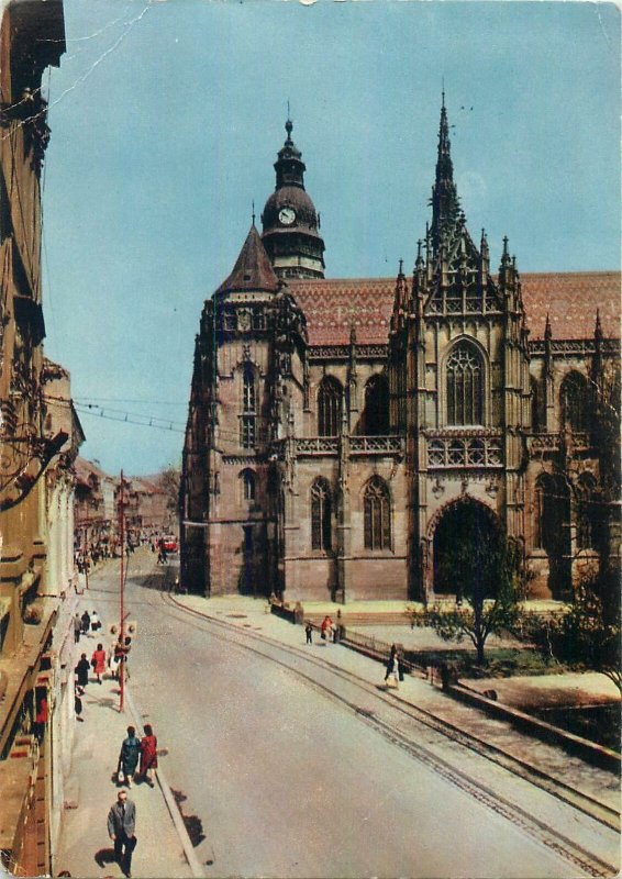 Slovakia Kosice Cathedral Postcard