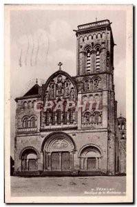 Postcard Old Vezelay Basilica of the Madeleine