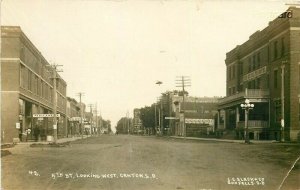 SD, Canton, South Dakota, 5th Street,C.C. Slack & Company No. 2, RPPC