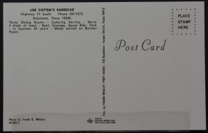 Robstown, TX - Joe Cotten's Barbeque