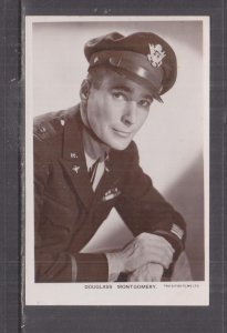 DOUGLASS MONTGOMERY, ACTOR, c1940 ppc., unused.