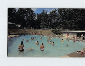 Postcard Swimming Pool, Lutheridge, Arden, North Carolina