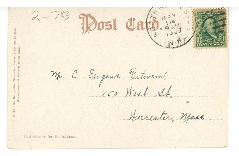 NH - Wolfeboro. A Trout Brook