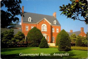 Maryland Annapolis Government House Residence Governor Of Maryland
