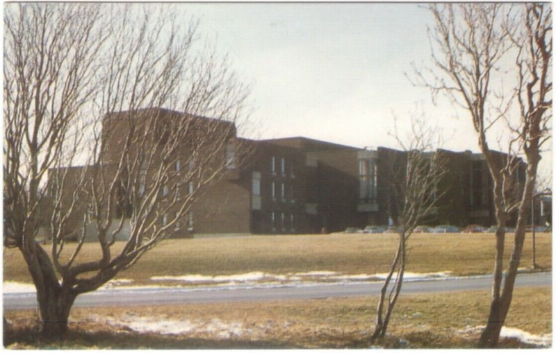 The Arts And Culture Centre, St John's, Newfoundland, Vintage Chrome Postcard