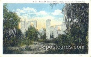 Ruins of Braden Castle - Manatee, Florida FL