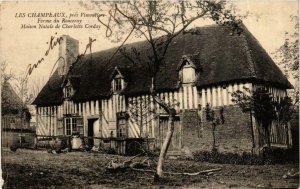 CPA LES CHAMPEAUX pres Vimoutiers. Ferme du Ronceray (868717)