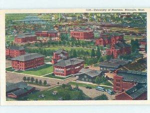 Pre-Chrome UNIVERSITY SCENE Missoula Montana MT AG9556