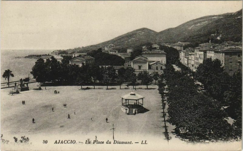 CPA Ajaccio Place du Diamant CORSICA (1077392)