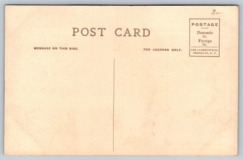 Hand Colored  Windsor  Vermont  Wilson Road  Postcard