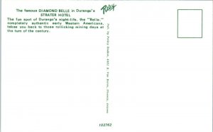 1950s Diamond Belle in Strater Hotel Durango Colorado Postcard