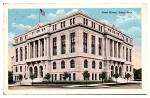Antique Court House, Tulsa, OK Postcard