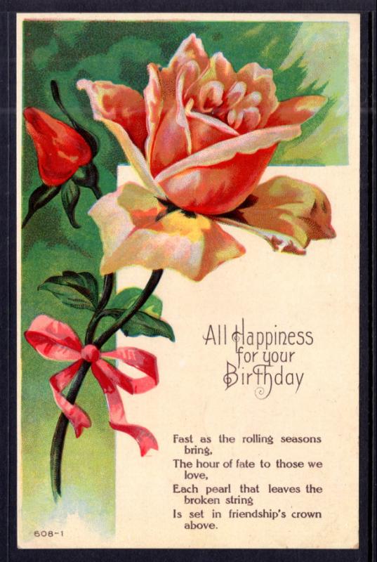 All Happiness For Your Birthday,Roses