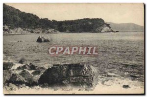 Old Postcard Toulon Anse Magaud