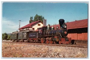 c1960s Movie Train Locomotive Sierra 3 Jamestown California CA Unposted Postcard