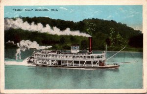 Ohio Zanesville Valley Gem Riverboat