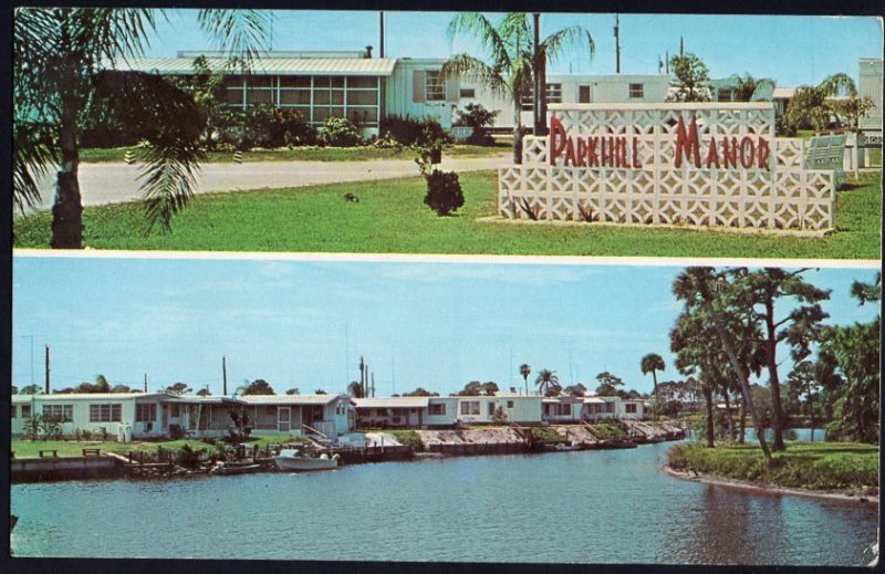 FL PUNTA GORDA Parkhill Manor Mobile Home Park Hwy 41/State Rd 765-S 1950s-1970s