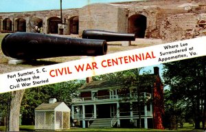 South Carolina Charleston Fort Sumter Civil War Centennial