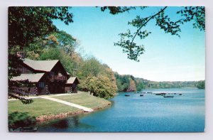 Porter Lake Forest Park Springfield Massachusetts MA UNP Chrome Postcard F18