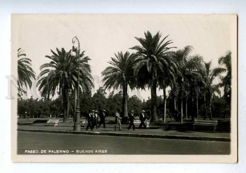 192422 ARGENTINA BUENOS AIRES Paseo de Palermo Vintage photo