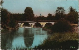 CPA Env. de MIGENNES-LAROCHE - Le Pont de CHENY sur l'ARMANCON (146432)