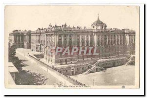 Spain Espana Old Postcard Madrid Palacio de Ortente