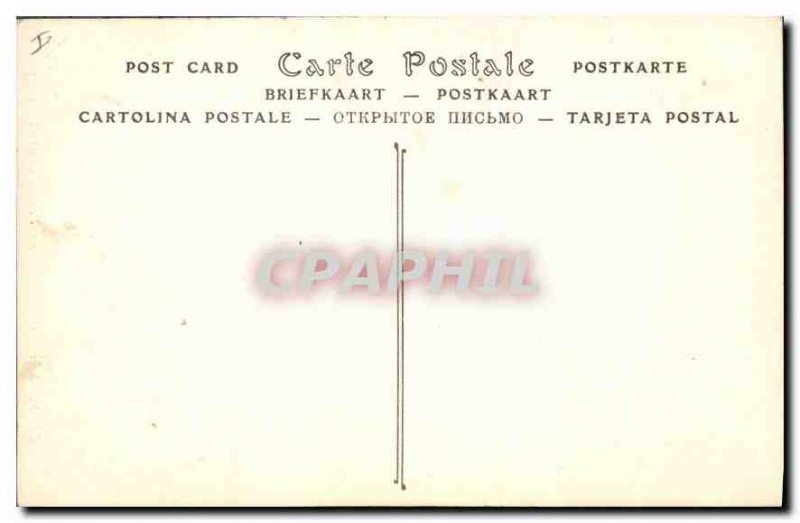 Postcard Old Saint Etienne Caen Old West XV century Portal