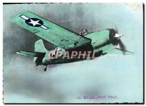 Postcard Modern Jet Aviation F4F Wildcat fighter Grumaan US has long range & ...