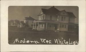 Home in White Lake - Michigan? c1910  Real Photo Postcard