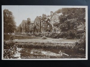 Wales: Bettws Y Coed ROYAL OAK HOTEL - Old RP Postcard