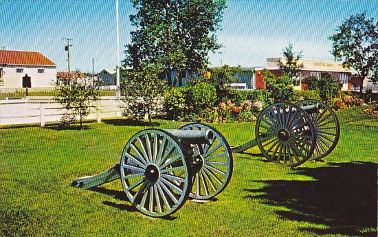 Canada Canons and Flowers  Main Street Ottawa Ontario