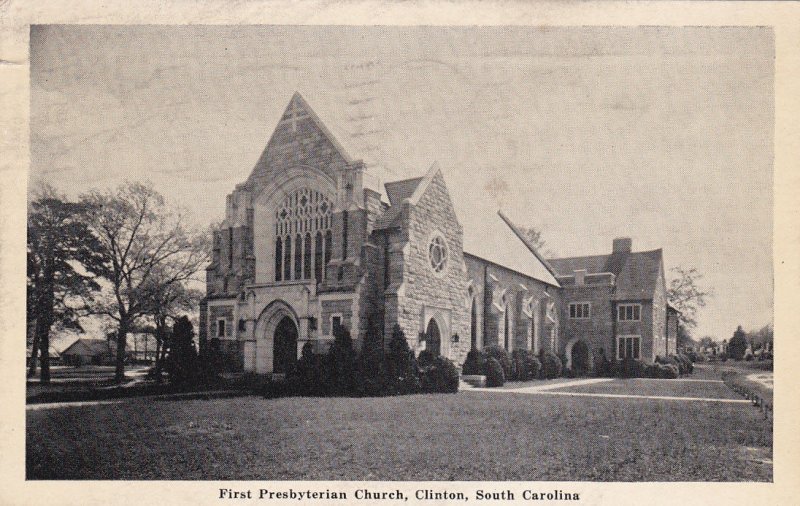 First Presbyterian Church , CLINTON , South Carolina , 1942