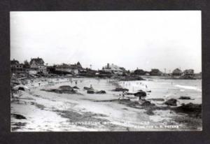 MAINE ME KENNEBUNK BEACH Real Photo Postcard Cottages