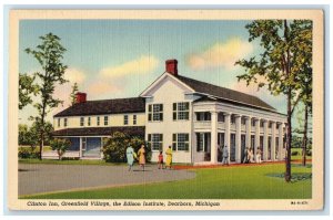 1941 Clinton Greenfield Village The Edison Institute Dearborn Michigan Postcard