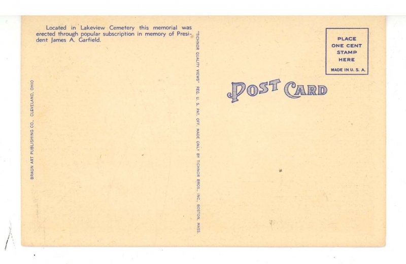 OH - Cleveland. Garfield Memorial 