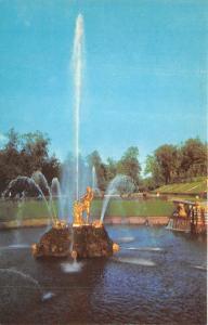 BR12783 Pool of the Grat cascade the Samson Fountain Petrodvorets  russia