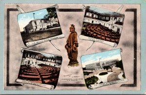 Postcard Interior Exterior U.S. Senate and Representatives Capitol Washington DC