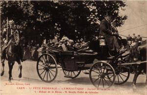 CPA CAEN - Fete Féderale de Gymnastique-Retour de la Revue (422618)