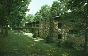 Vintage Postcard The Inn at Montgomery Bell State Park Nashville Burns Tennessee