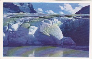 Canada Athabasca Glacier Ice Front