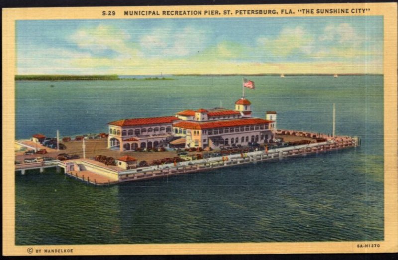 Florida ST. PETERSBURG Municipal Recreation Pier - LINEN