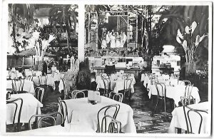 RPPC Clifton's Pacific Seas Cafeteria Olive Street Los Angeles California