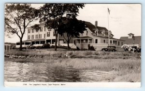 CAPE PORPOISE, Kennebunkport Maine ME ~ LANGSFORD HOUSE 1939 Postcard