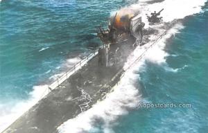 U Boats Take a Beating, German Submarine Service Military Battleship Unused 