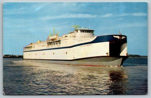 Old Point Comfort  Ferry  Kiptopeke Beach  Virginia  Postcard