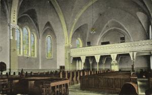 hungary, SZENTES, Uj. Reform. Templom, Interior View Reformed Church (1910s)